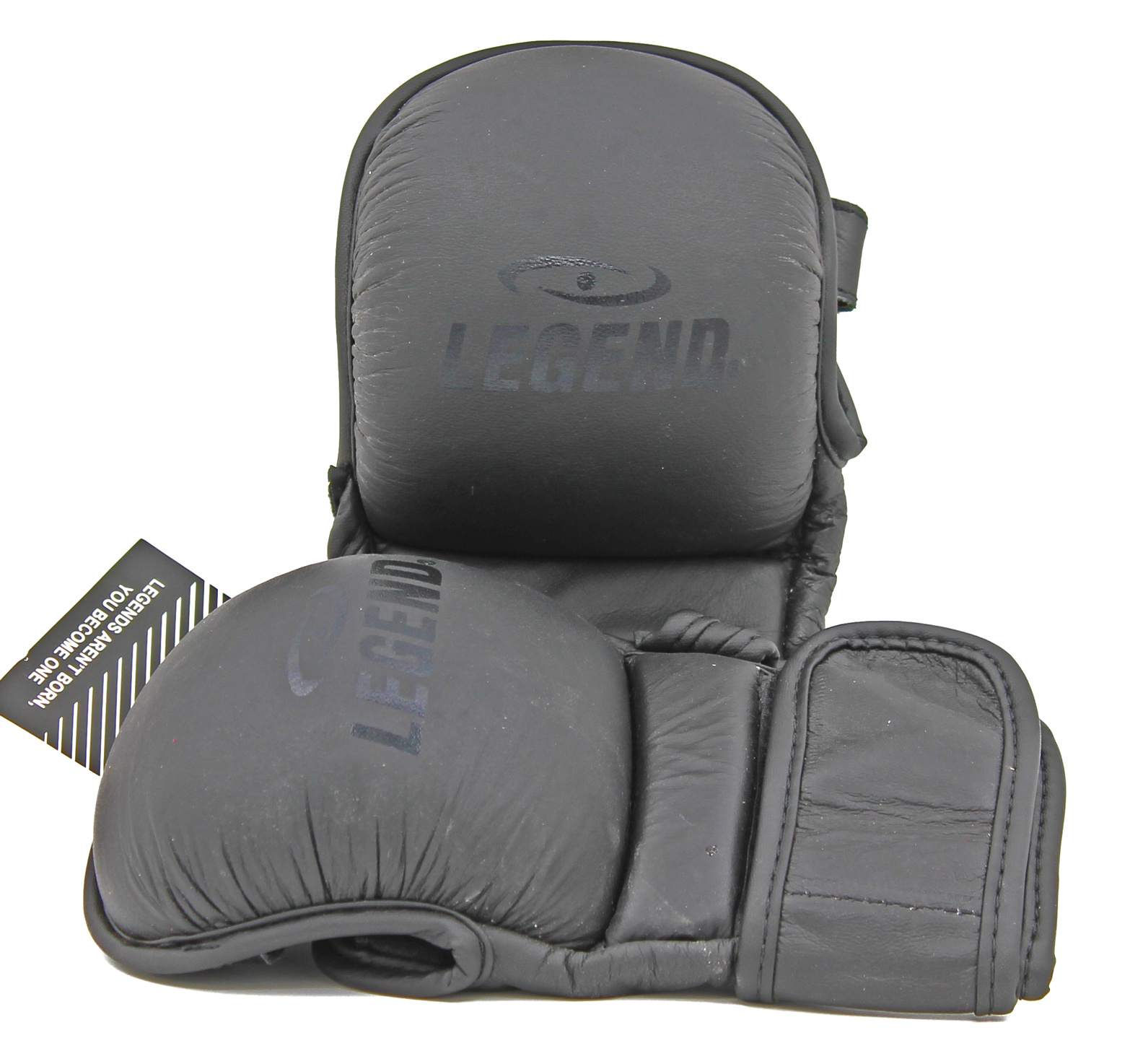 LegendPadding Bokszak en MMA Handschoenen Heren/Dames Zwart Leer LegendPadding Bokszak en MMA Handschoenen Heren/Dames Zwart Leer