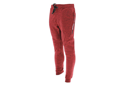 Joggingbroek Kids/Volwassenen Rood SlimFit Polyester
