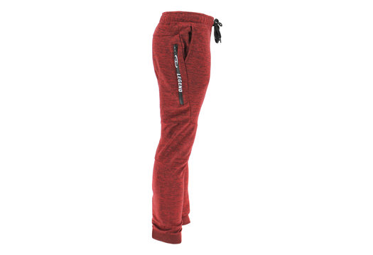 Joggingbroek Kids/Volwassenen Rood SlimFit Polyester