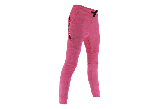 Joggingbroek Meisjes/Dames Roze SlimFit Polyester