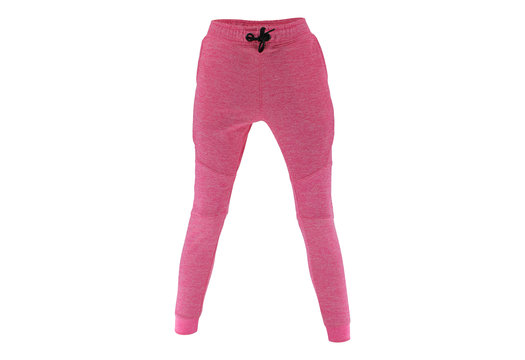 Joggingbroek Meisjes/Dames Roze SlimFit Polyester