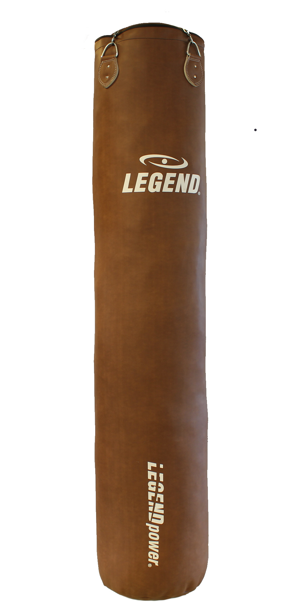 Legend Sports Bokszak Bruin Vintage 150 cm Panda Hide leather 3 jaar Garantie - Geleverd met vierpuntsketting