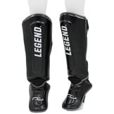 Kickboxing Shin Guards Protect Plus Men/Women Black-Grey PU