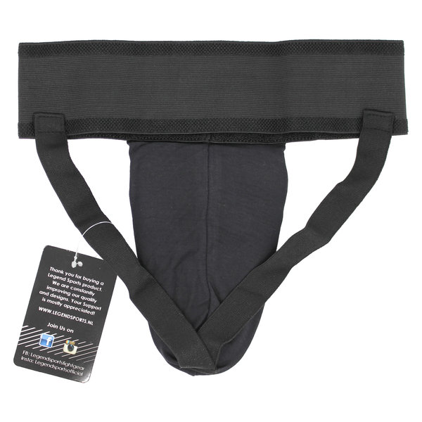 Groin Guard/Tok - Girls/Ladies Black Metal