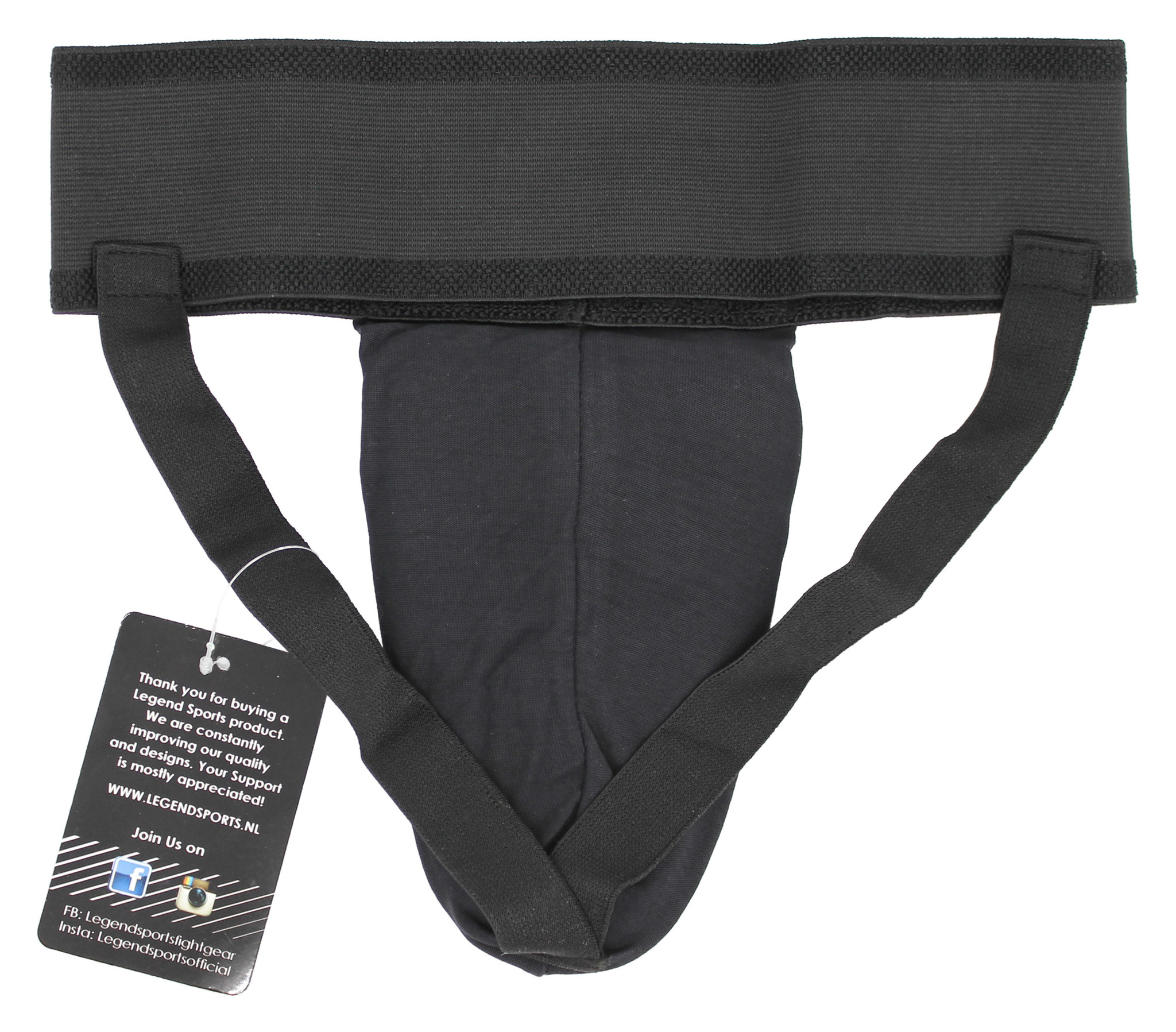 Groin Guard/Tok - Girls/Ladies Black Metal