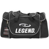 Sports bag with 3 zipper compartments Black