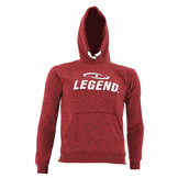 Hoodie dames/heren trendy Legend design Rood Hoodie dames/heren trendy Legend design Rood