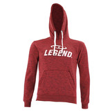 Hoodie dames/heren trendy Legend design Rood Hoodie dames/heren trendy Legend design Rood