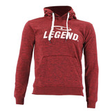 Hoodie ladies/men trendy Legend design Red