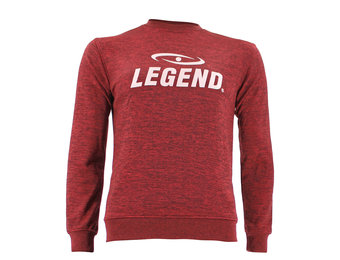 Trui/sweater dames/heren SlimFit Design Legend Rood