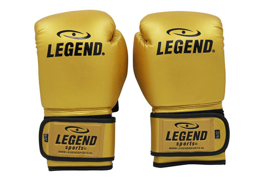Powerfit & Protect Bokshandschoenen Heren/Dames Goud PU