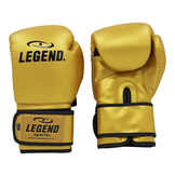 Powerfit & Protect Boxing Gloves Men/Women Gold PU