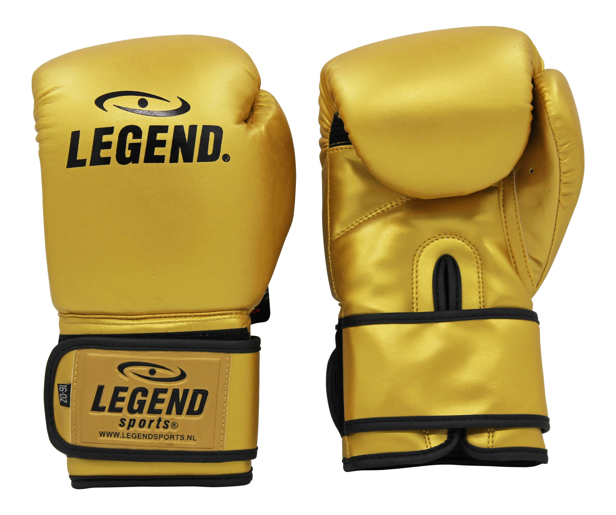 Powerfit & Protect Bokshandschoenen Heren/Dames Goud PU Powerfit & Protect Bokshandschoenen Heren/Dames Goud PU
