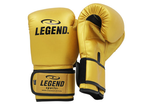 Powerfit & Protect Bokshandschoenen Heren/Dames Goud PU