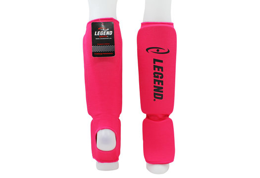 Scheenbeschermers Legend Easy Meisjes/Dames Roze Elastisch