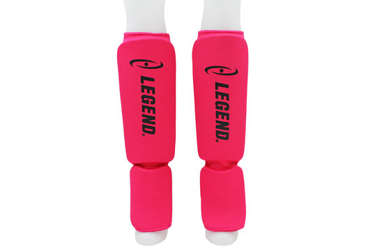 Scheenbeschermers Legend Easy Meisjes/Dames Roze Elastisch