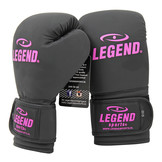 LegendClima Boxing Gloves Ladies Matte Black-Pink PU
