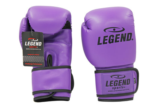 Powerfit & Protect Bokshandschoenen Heren/Dames Paars PU