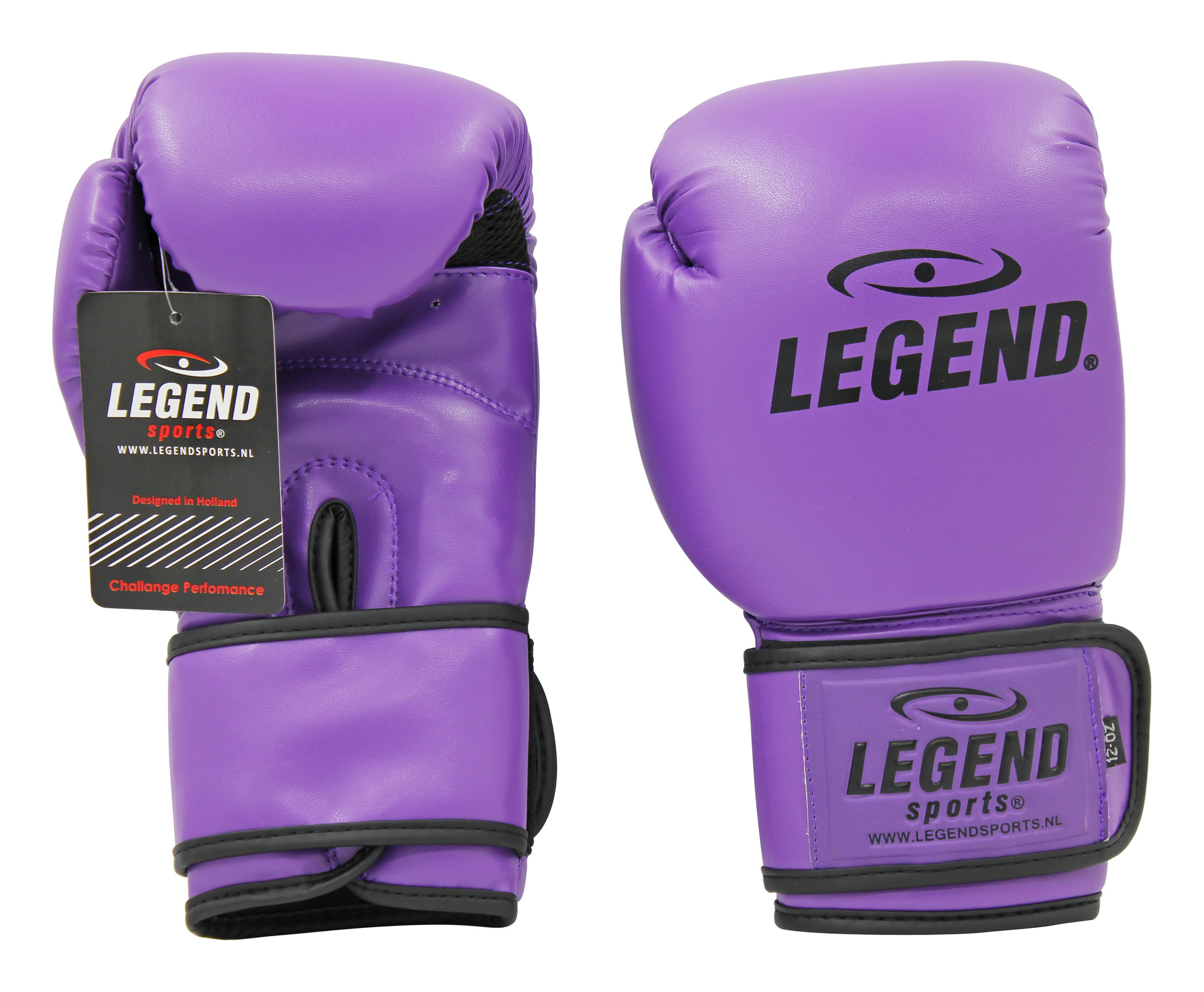 Powerfit & Protect Bokshandschoenen Heren/Dames Paars PU