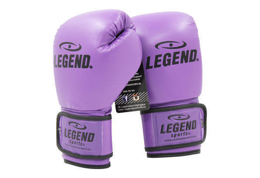 Powerfit & Protect Bokshandschoenen Heren/Dames Paars PU