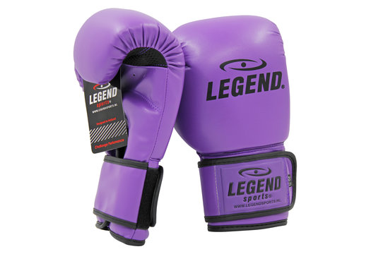 Powerfit & Protect Bokshandschoenen Heren/Dames Paars PU