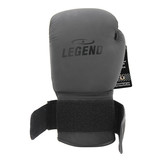 Boxing Gloves Legend Power Men/Women Matte Black Leather
