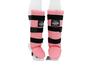 Shin Guards Legend Fast Kids/Adults Pink Cotton