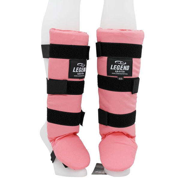 Shin Guards Legend Fast Kids/Adults Pink Cotton Shin Guards Legend Fast Kids/Adults Pink Cotton
