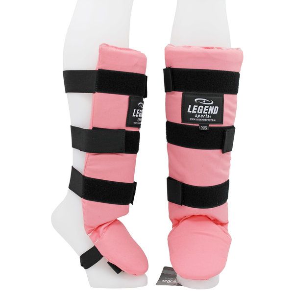 Shin Guards Legend Fast Kids/Adults Pink Cotton Shin Guards Legend Fast Kids/Adults Pink Cotton