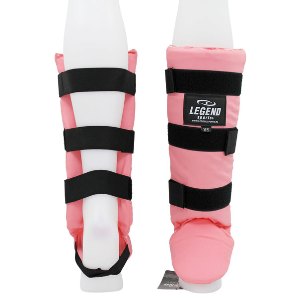 Shin Guards Legend Fast Kids/Adults Pink Cotton Shin Guards Legend Fast Kids/Adults Pink Cotton