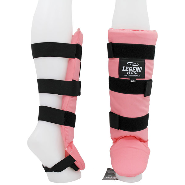 Shin Guards Legend Fast Kids/Adults Pink Cotton Shin Guards Legend Fast Kids/Adults Pink Cotton