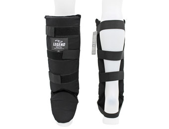 Scheenbeschermers Legend Fast Kids/Volwassenen Zwart Katoen