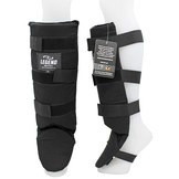 Shin Guards Legend Fast Kids/Adults Black Cotton