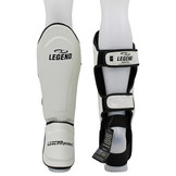 Kickboxing Shin Guards Legend Best Men/Women White PU