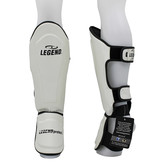 Kickboxing Shin Guards Legend Best Men/Women White PU