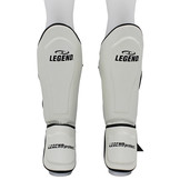 Kickboxing Shin Guards Legend Best Men/Women White PU