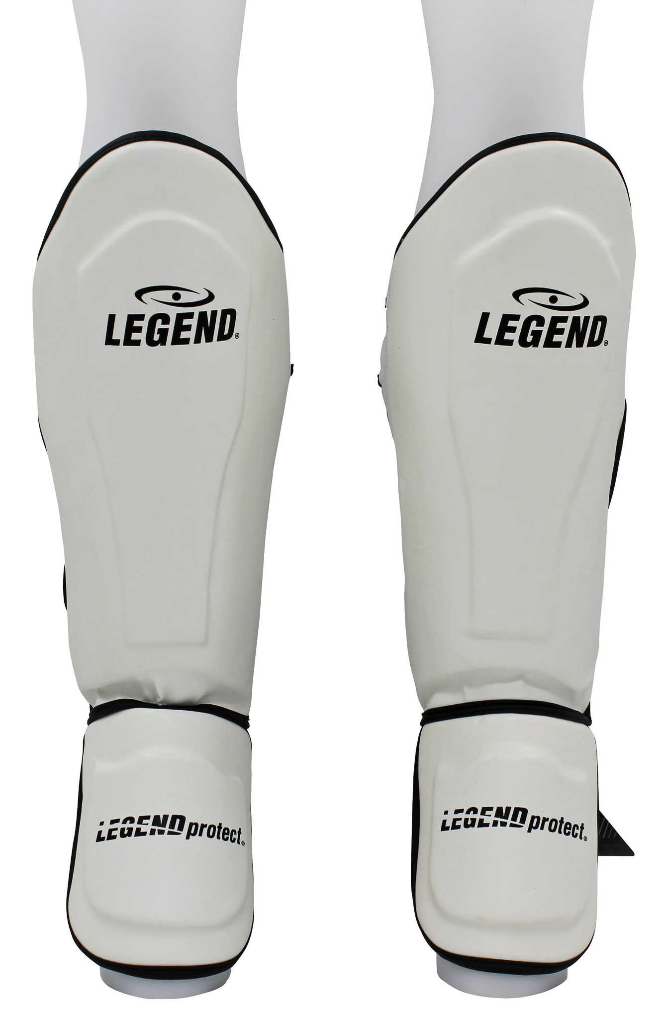 Kickboxing Shin Guards Legend Best Men/Women White PU