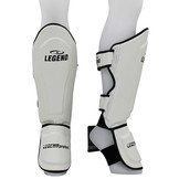 Kickboxing Shin Guards Legend Best Men/Women White PU