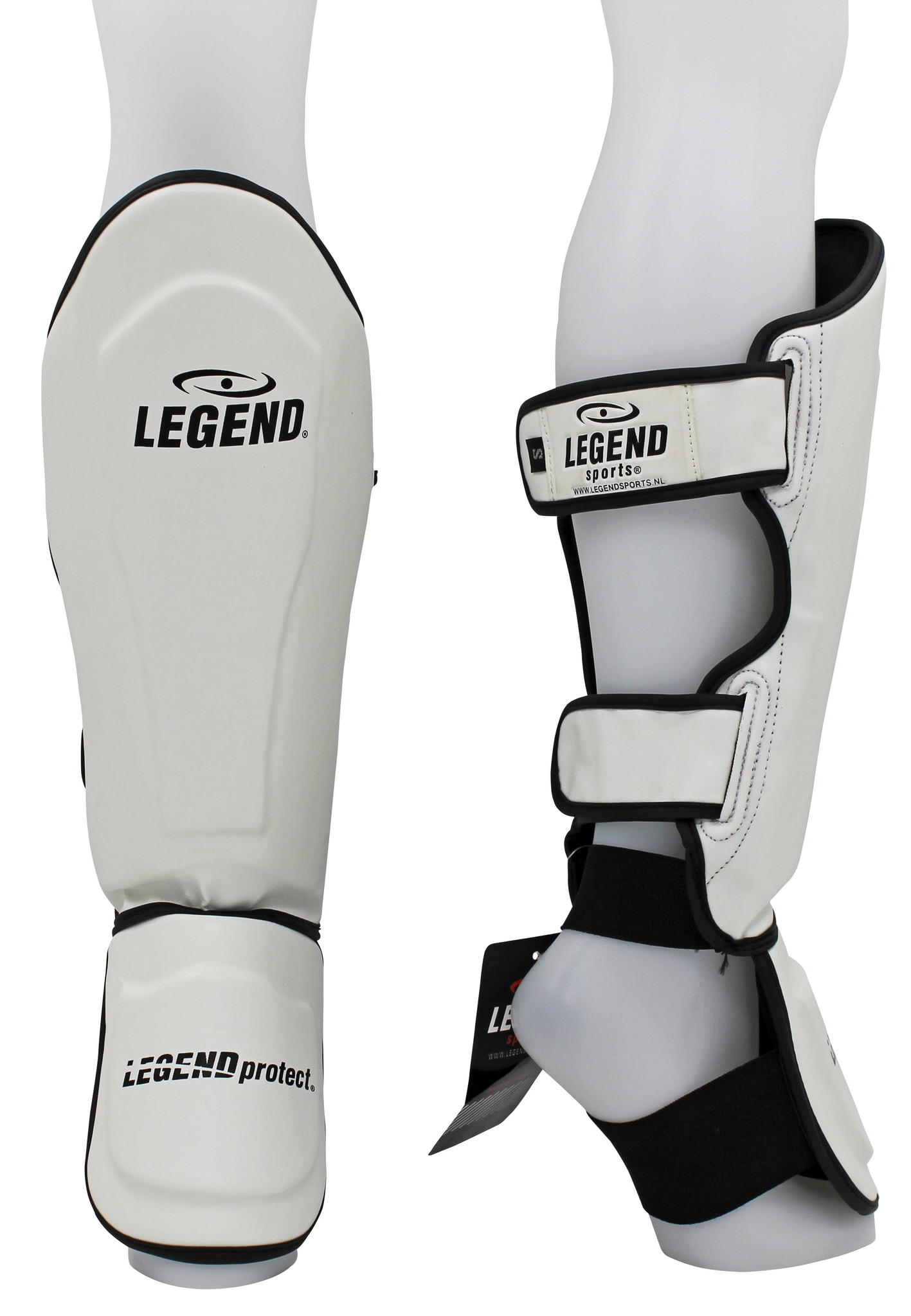 Scheenbeschermers kickboksen Legend Best Wit