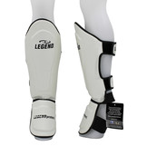 Kickboxing Shin Guards Legend Best Men/Women White PU