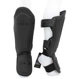 Kickboxing Shin Guards Legend Best Men/Women Matte Black PU