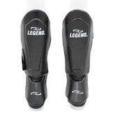 Kickboxing Shin Guards Men/Women Black Leather