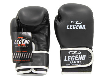 Kinder Bokshandschoenen 4-8 jaar Zwart 4oz/6oz PU