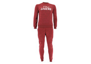 Joggingpak Sweater Kids/Volwassenen Rood SlimFit Polyester