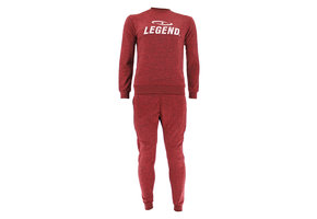 Joggingpak Sweater Kids/Volwassenen Rood SlimFit Polyester