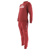 Jogging Suit with Sweater Kids/Adults Red SlimFit Polyester