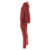 Jogging Suit with Sweater Kids/Adults Red SlimFit Polyester