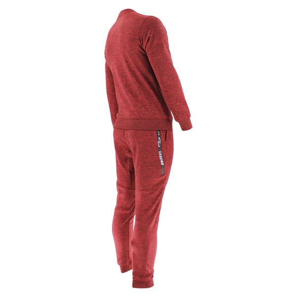 Jogging Suit with Sweater Kids/Adults Red SlimFit Polyester