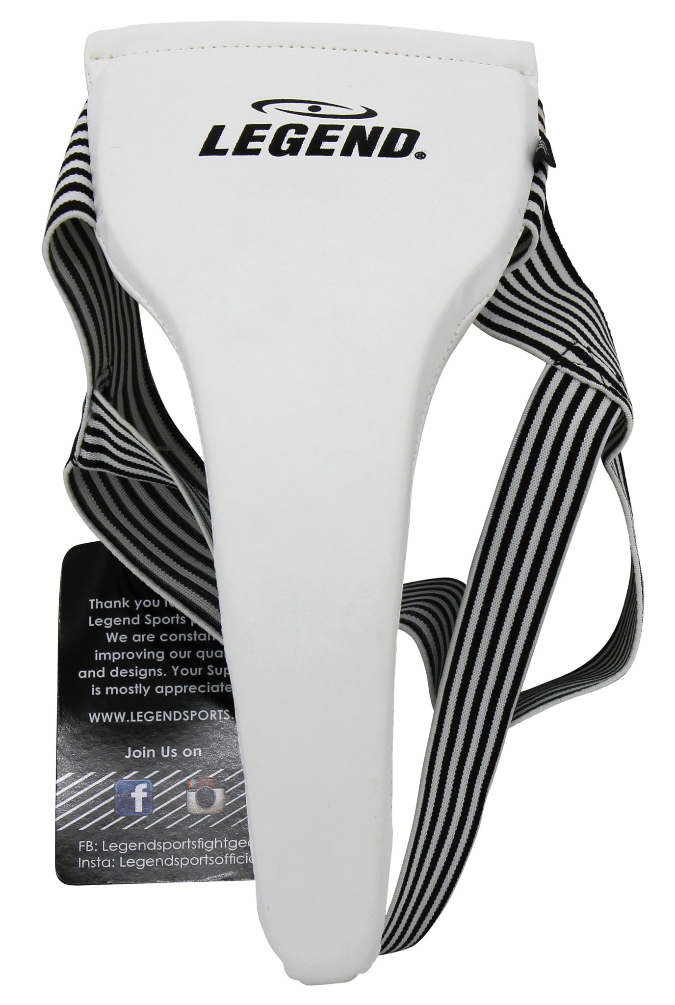 Groin Guard/Tok - Girls/Ladies White PU Groin Guard/Tok - Girls/Ladies White PU