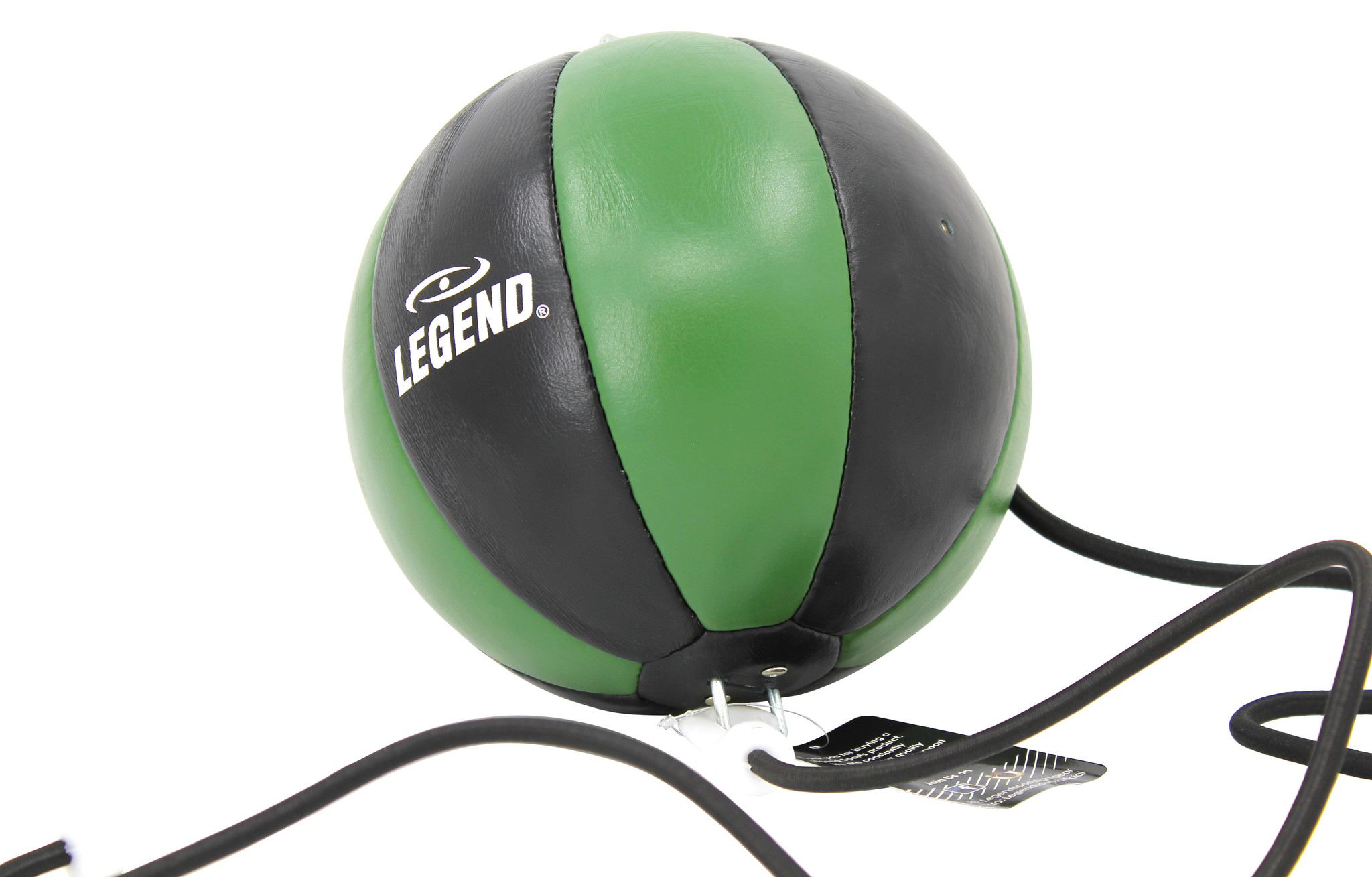 Double end Ball Boksen Army/Zwart Leer